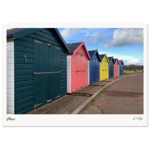 Dawlish Colour Huts on Parade