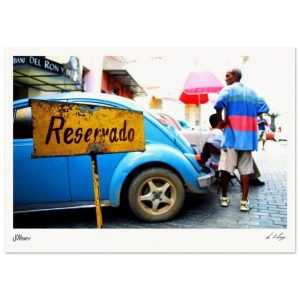Classic Blue Beautiful VW Beetle
