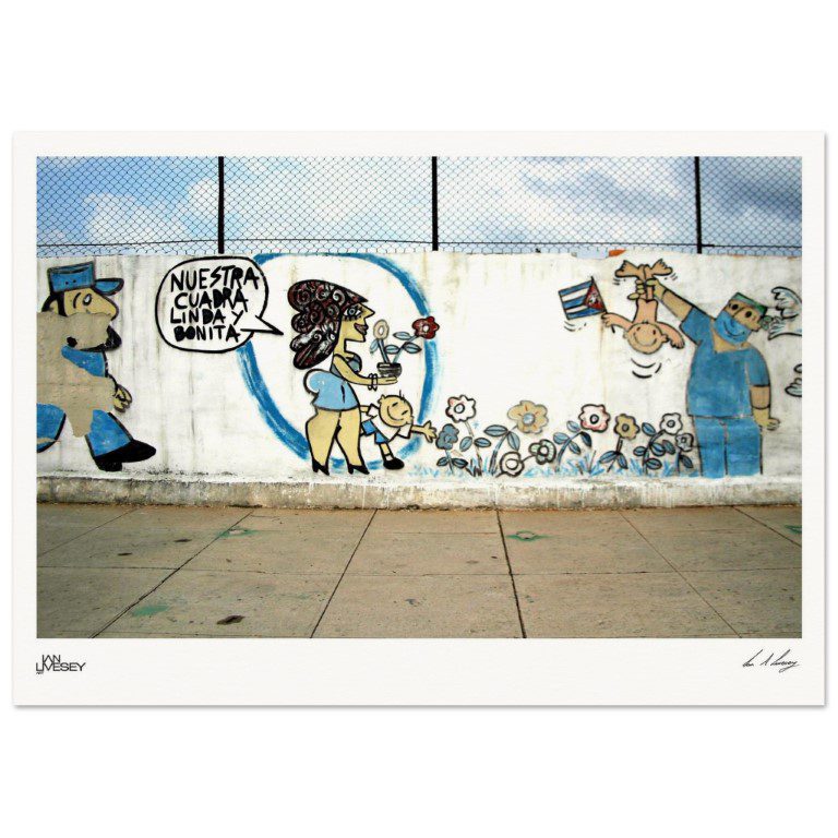 Nuestra Cuadra Cuban Community Wall