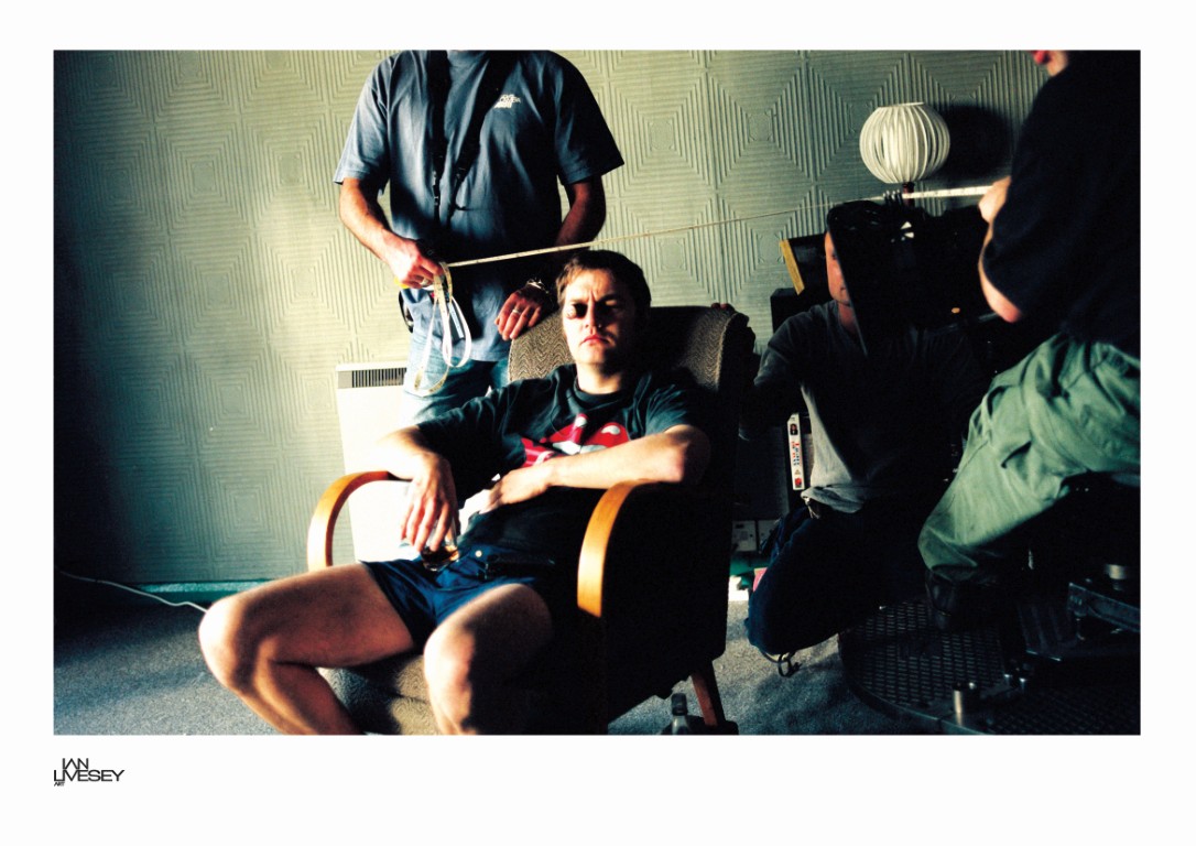 Dave Morrissey on set of "Some Voices" #02