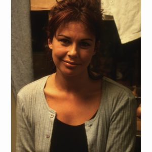 Julie Graham on set of "Some Voices" #06