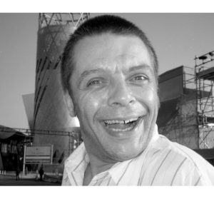 Mani English bassist of Rock bands The Roses and Primal Scream #01