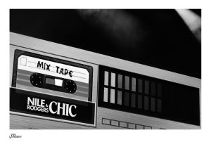Nile Rodgers CHIC mix tape concert graphic #03