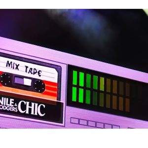 Nile Rodgers CHIC mix tape concert graphic #04