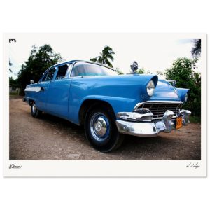 Cuban Chrome: Classic Blue Beauty