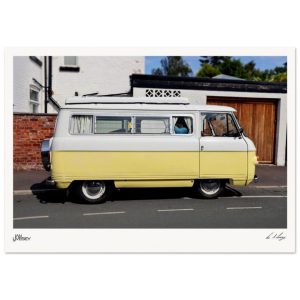 Side Street Sunshine  Classic Commer Camper