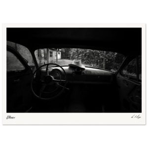 Cuban Stillness - Classic Car Interior