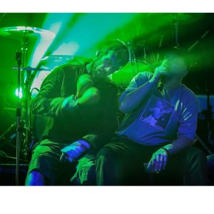 Shaun Ryder and BEZ of iconic Manchester band the HAPPY MONDAYS #09