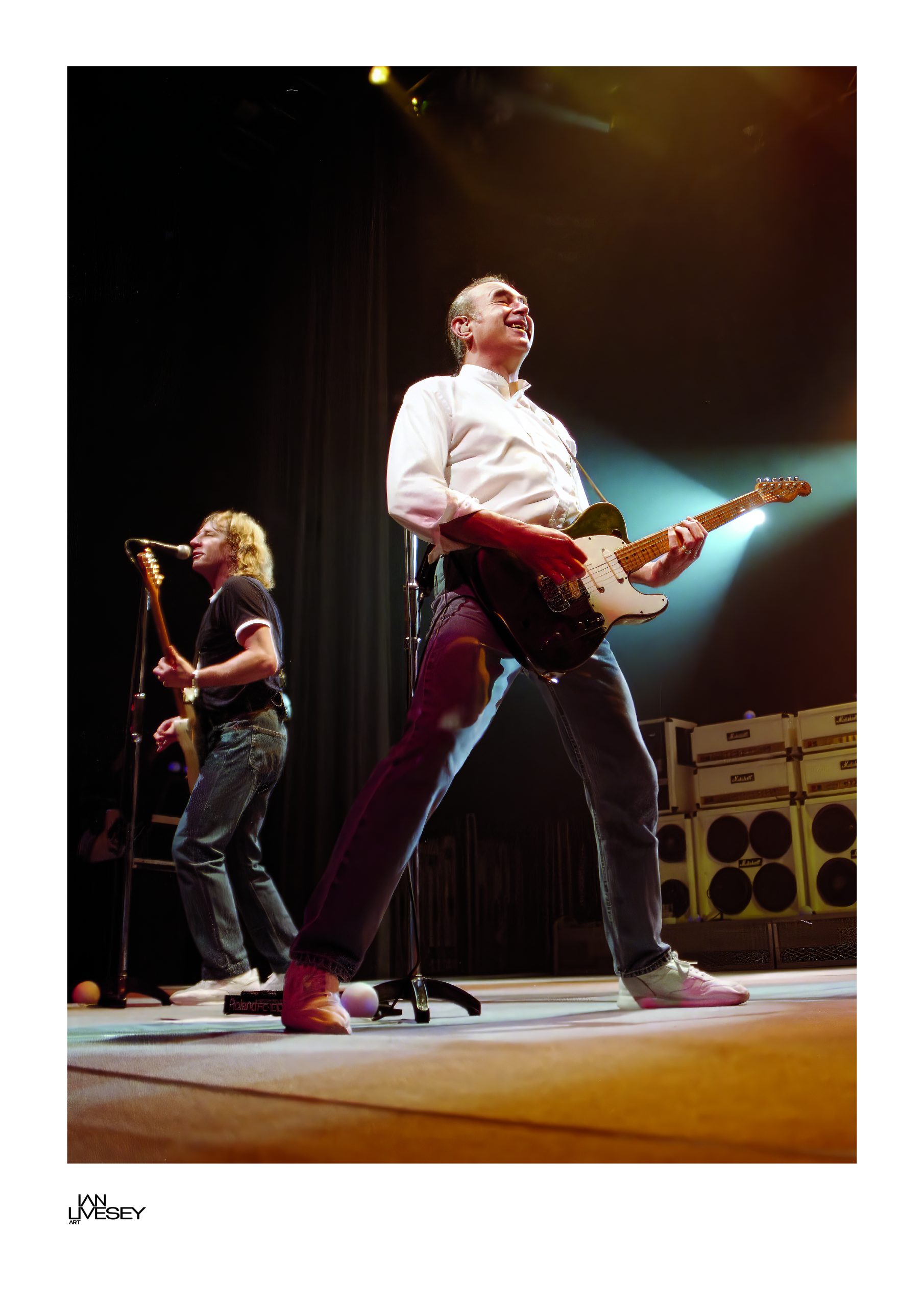 Francis Rossi & Rick Parfitt on stage, Status Quo #003