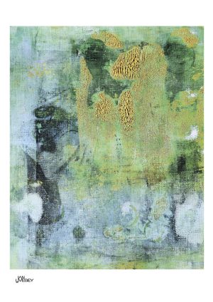 Print of original Ian Livesey abstract oil painting #06