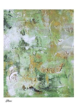 Print of original Ian Livesey abstract oil painting #07